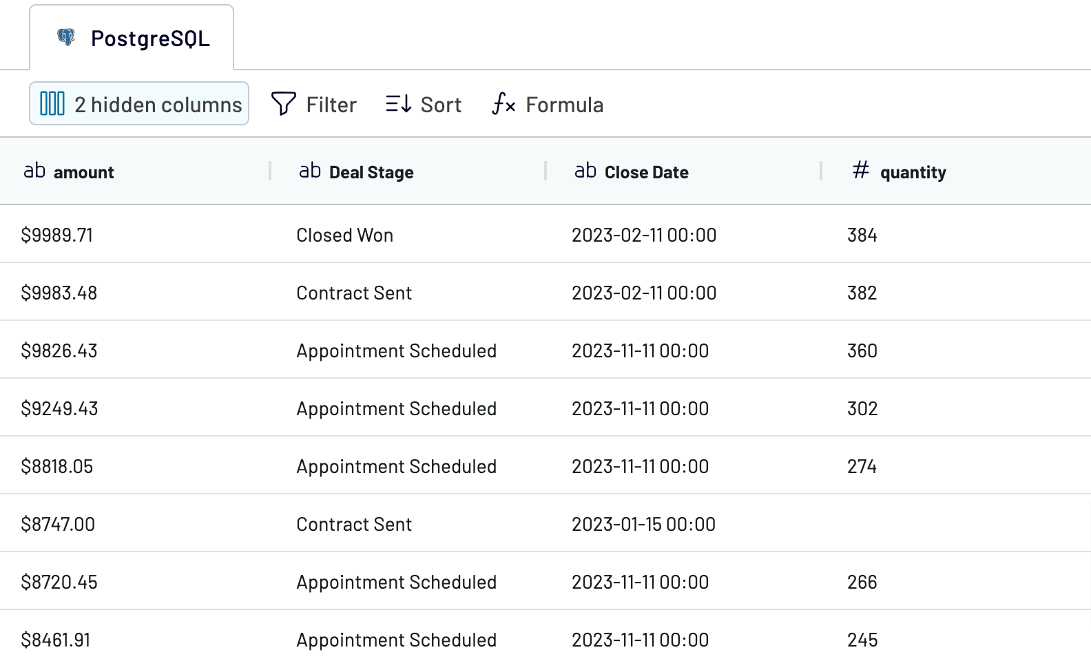 Postgresql otganize and transform